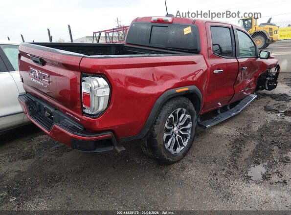 1GTP6FEK2R1299945 2024 GMC CANYON Red Rear right