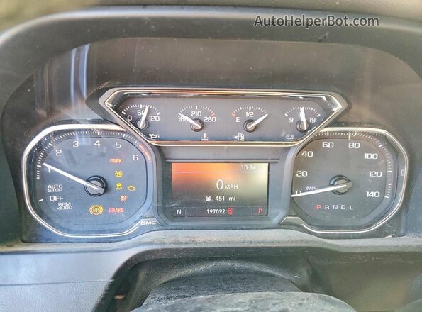 1GTP8DEDXKZ273410 2019 GMC SIERRA Серый 