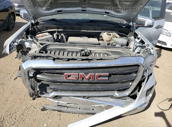 1GTP9AEHXMZ277054 2021 GMC SIERRA Silver Rear interior view