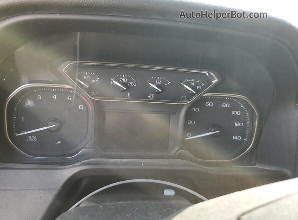 1GTP9AEHXMZ277054 2021 GMC SIERRA Silver Instrument cluster view