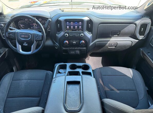 1GTP9CEK0LZ137505 2020 GMC SIERRA Black Widok zestawu wskaźników
