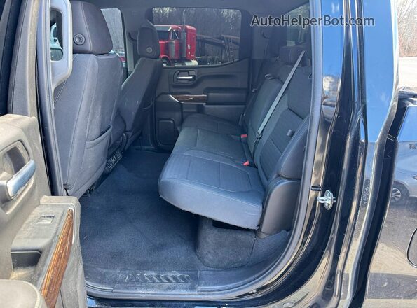 1GTP9CEK0LZ137505 2020 GMC SIERRA Black Widok naklejki z numerem VIN
