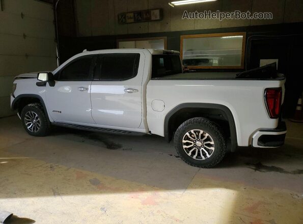 1GTP9EEL7MZ151925 2021 GMC SIERRA White Trasero izquierdo