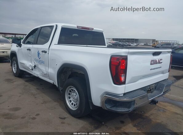 1GTPHAEKXSZ191562 2025 GMC SIERRA Белый Задняя левая четверть