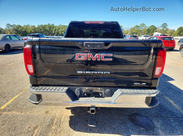 1GTR8BED2MZ350450 2021 GMC SIERRA Black Rear view