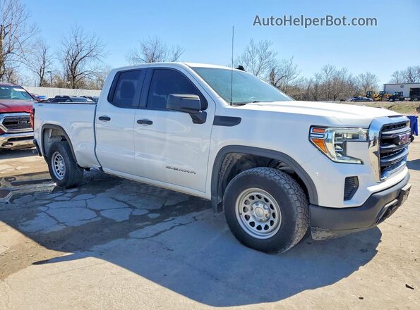 1GTR9AEF2MZ239602 2021 GMC SIERRA White Передня права чверть