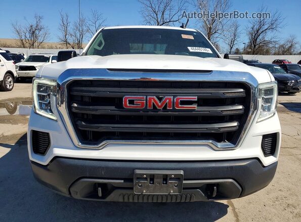 1GTR9AEF2MZ239602 2021 GMC SIERRA White Вид спереду