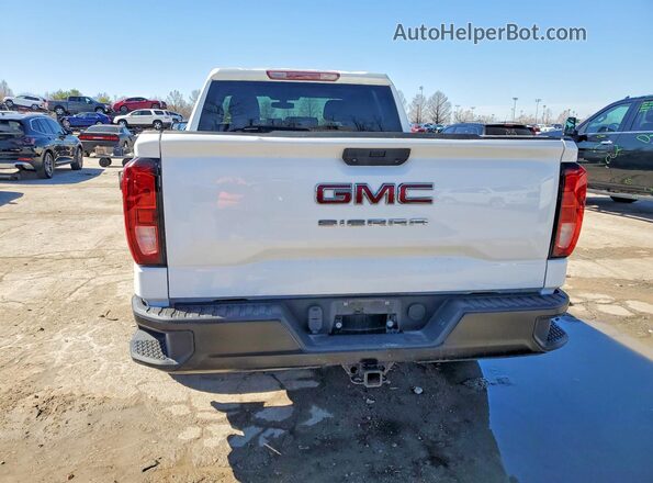1GTR9AEF2MZ239602 2021 GMC SIERRA White Вид ззаду