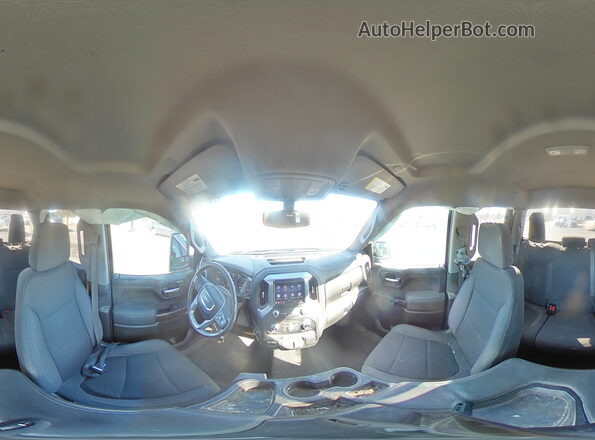 1GTR9BED2MZ286116 2021 GMC SIERRA Silver Vista de la etiqueta del VIN