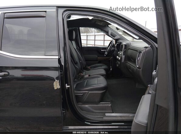 1GTR9BEDXMZ336132 2021 GMC SIERRA Черный Вид салона спереди