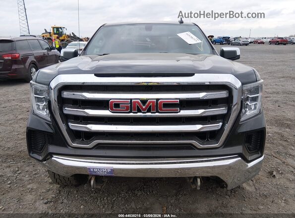 1GTR9BEDXMZ336132 2021 GMC SIERRA Черный Вид задней части салона