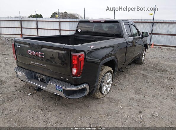 1GTR9BEDXMZ336132 2021 GMC SIERRA Черный Задняя правая четверть