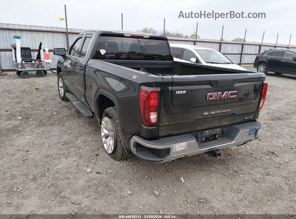1GTR9BEDXMZ336132 2021 GMC SIERRA Черный Задняя левая четверть