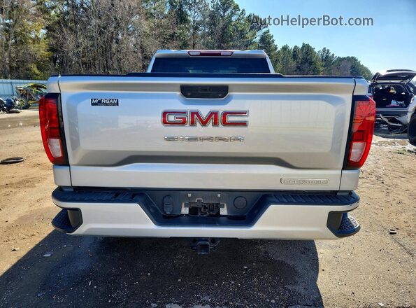 1GTR9CED4MZ222083 2021 GMC SIERRA Серебряный Вид сзади