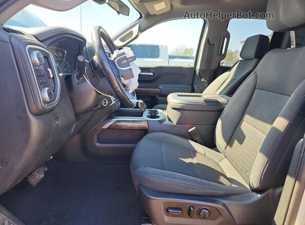 1GTR9CED4MZ222083 2021 GMC SIERRA Серебряный Вид салона спереди