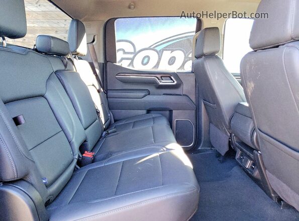 1GTUUDED1SZ220190 2025 GMC SIERRA Black Вид задніх сидінь