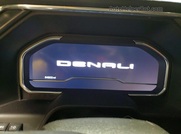 1GTUUHEL4PZ122230 2023 GMC SIERRA Черный Вид щитка приборов