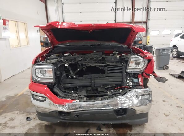 1GTV2MEC5HZ242087 2017 GMC SIERRA Red Vista del cuadro de instrumentos