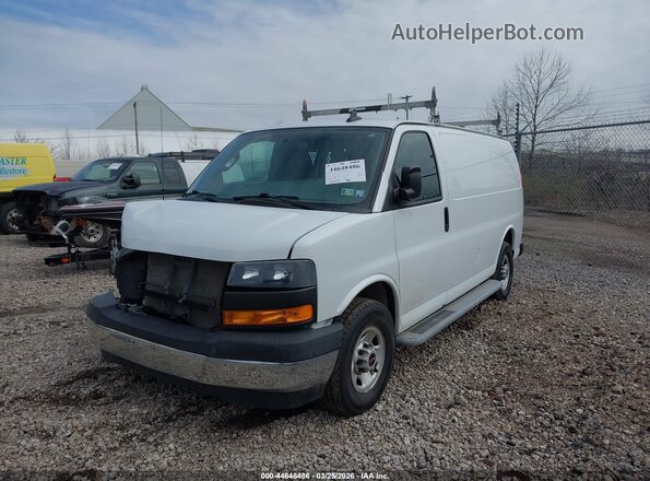 1GTW7AFG2L1168236 2020 GMC SAVANA CARGO White Przód lewy
