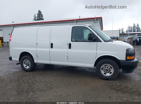 1GTW7AFG3L1253974 2020 GMC SAVANA CARGO Белый Вид задней части салона