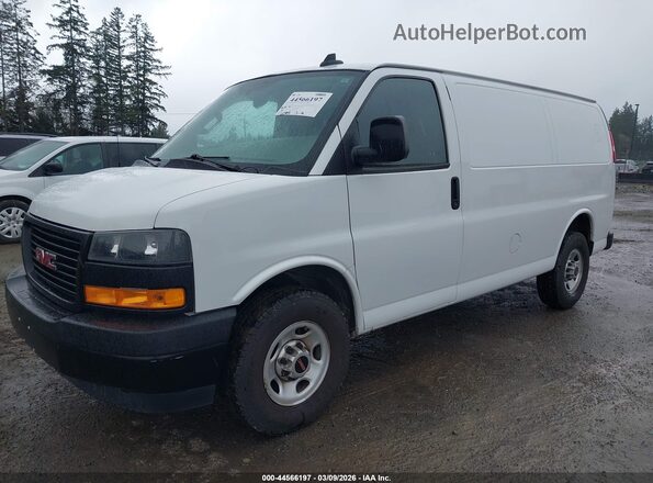 1GTW7AFG3L1253974 2020 GMC SAVANA CARGO Белый Передняя левая четверть