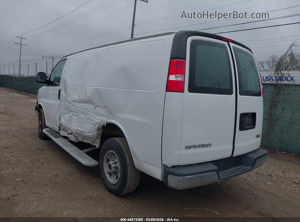 1GTW7AFG4K1316336 2019 GMC SAVANA 2500 Белый Задняя левая четверть