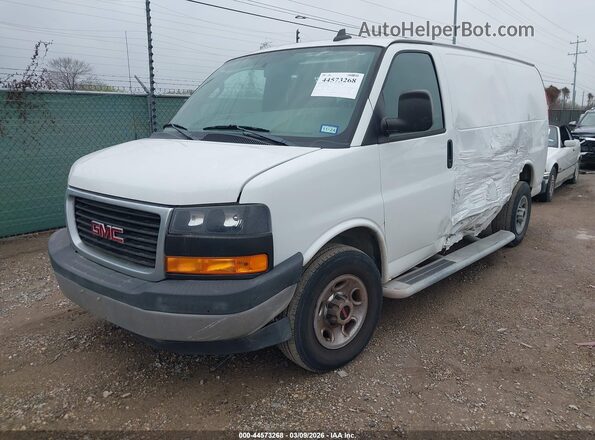 1GTW7AFG4K1316336 2019 GMC SAVANA 2500 Белый Передняя левая четверть