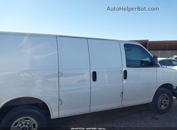 1GTW7AFP3L1261301 2020 GMC SAVANA CARGO Белый Вид задней части салона