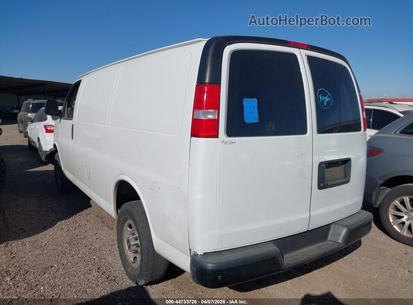 1GTW7AFP3L1261301 2020 GMC SAVANA CARGO Белый Задняя левая четверть