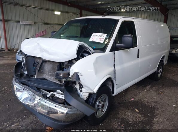 1GTW7AFP8N1231472 2022 GMC SAVANA CARGO White Przód lewy