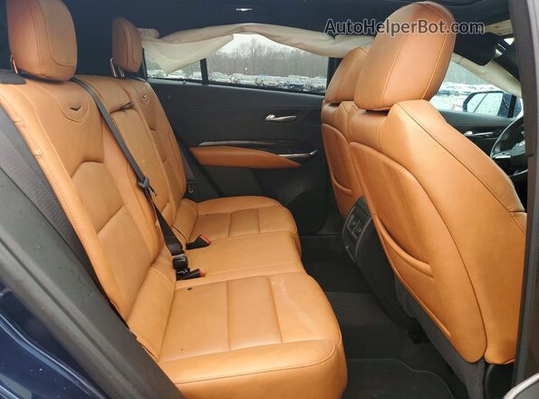 1GYFZDR48MF050574 2021 CADILLAC XT4 Синий Вид задних сидений
