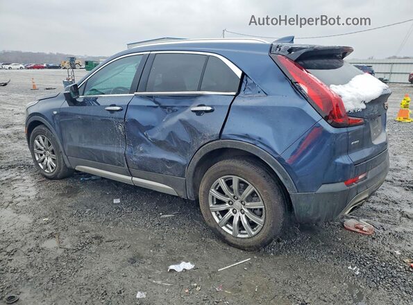 1GYFZDR48MF050574 2021 CADILLAC XT4 Синий Задняя левая четверть