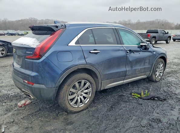 1GYFZDR48MF050574 2021 CADILLAC XT4 Синий Задняя правая четверть