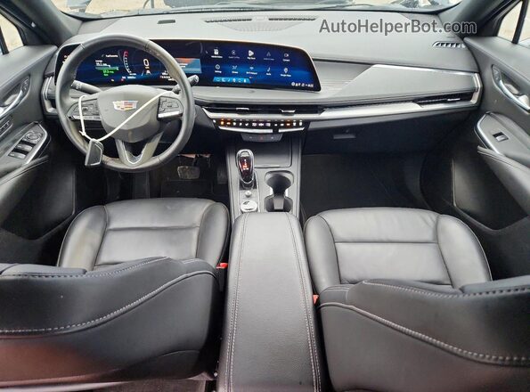 1GYFZDR49SF152494 2025 CADILLAC XT4 Black Вид щитка приладів