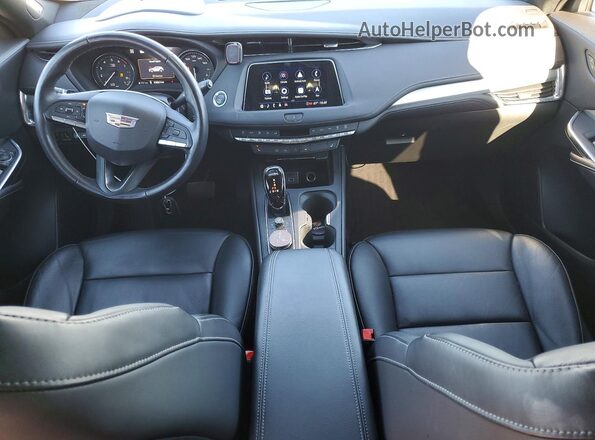 1GYFZDR4XNF131075 2022 CADILLAC XT4 Black Dashboard view