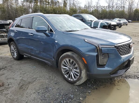 1GYFZDR4XRF166107 2024 CADILLAC XT4 Blue Przód prawy