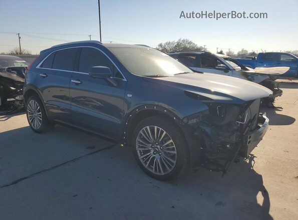 1GYFZDR4XSF154223 2025 CADILLAC XT4 Синий Передняя правая четверть