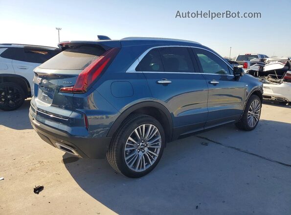 1GYFZDR4XSF154223 2025 CADILLAC XT4 Синий Задняя правая четверть