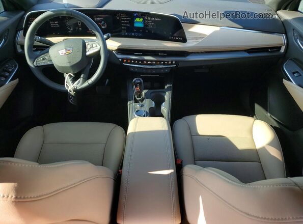 1GYFZDR4XSF154223 2025 CADILLAC XT4 Синий Вид панели приборов