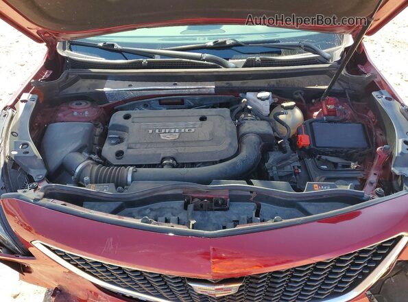 1GYFZER44LF116851 2020 CADILLAC XT4 Red Vista del compartimento del motor
