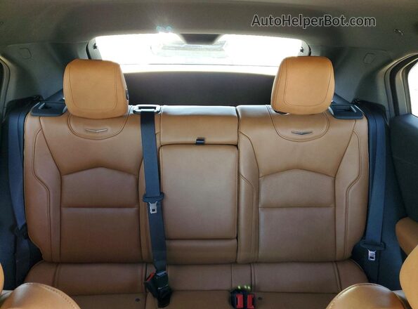 1GYFZER44LF116851 2020 CADILLAC XT4 Red Vista de los asientos traseros