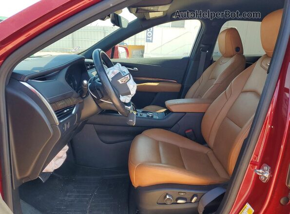 1GYFZER44LF116851 2020 CADILLAC XT4 Red Vista interior delantera