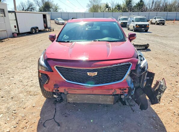 1GYFZER44LF116851 2020 CADILLAC XT4 Red Vista frontal
