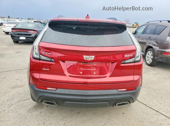 1GYFZFR44KF188671 2019 CADILLAC XT4 Red 