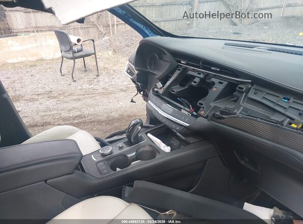 1GYFZFR45KF156022 2019 CADILLAC XT4 Blue Widok wnętrza z przodu