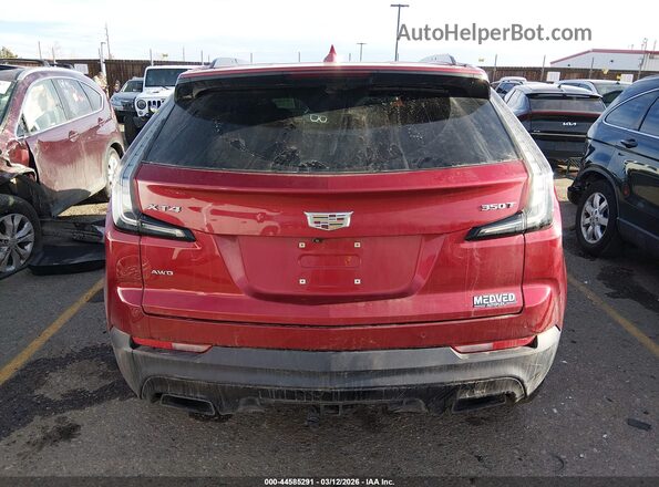 1GYFZFR45LF128626 2020 CADILLAC XT4 Red 