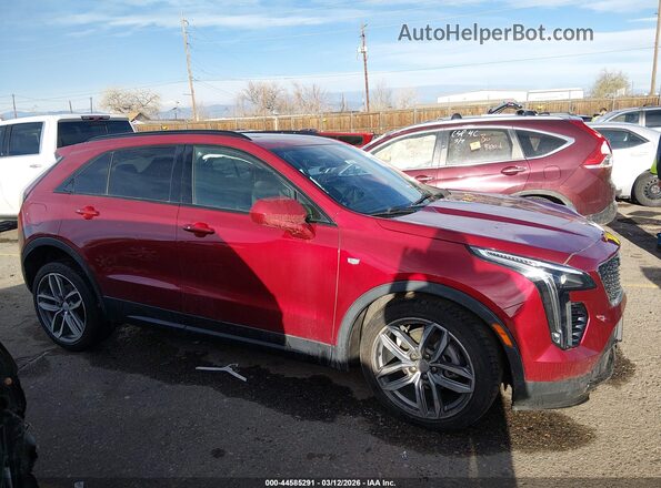 1GYFZFR45LF128626 2020 CADILLAC XT4 Red Սալոնի 360 աստիճան տեսք
