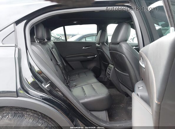 1GYFZFR47PF133610 2023 CADILLAC XT4 Black Widok naklejki z numerem VIN