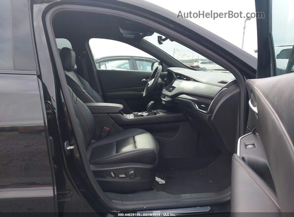 1GYFZFR47PF133610 2023 CADILLAC XT4 Black Widok wnętrza z przodu