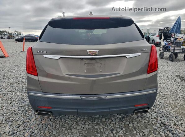 1GYKNARS2HZ240947 2017 CADILLAC XT5 Brown Вид салону спереду